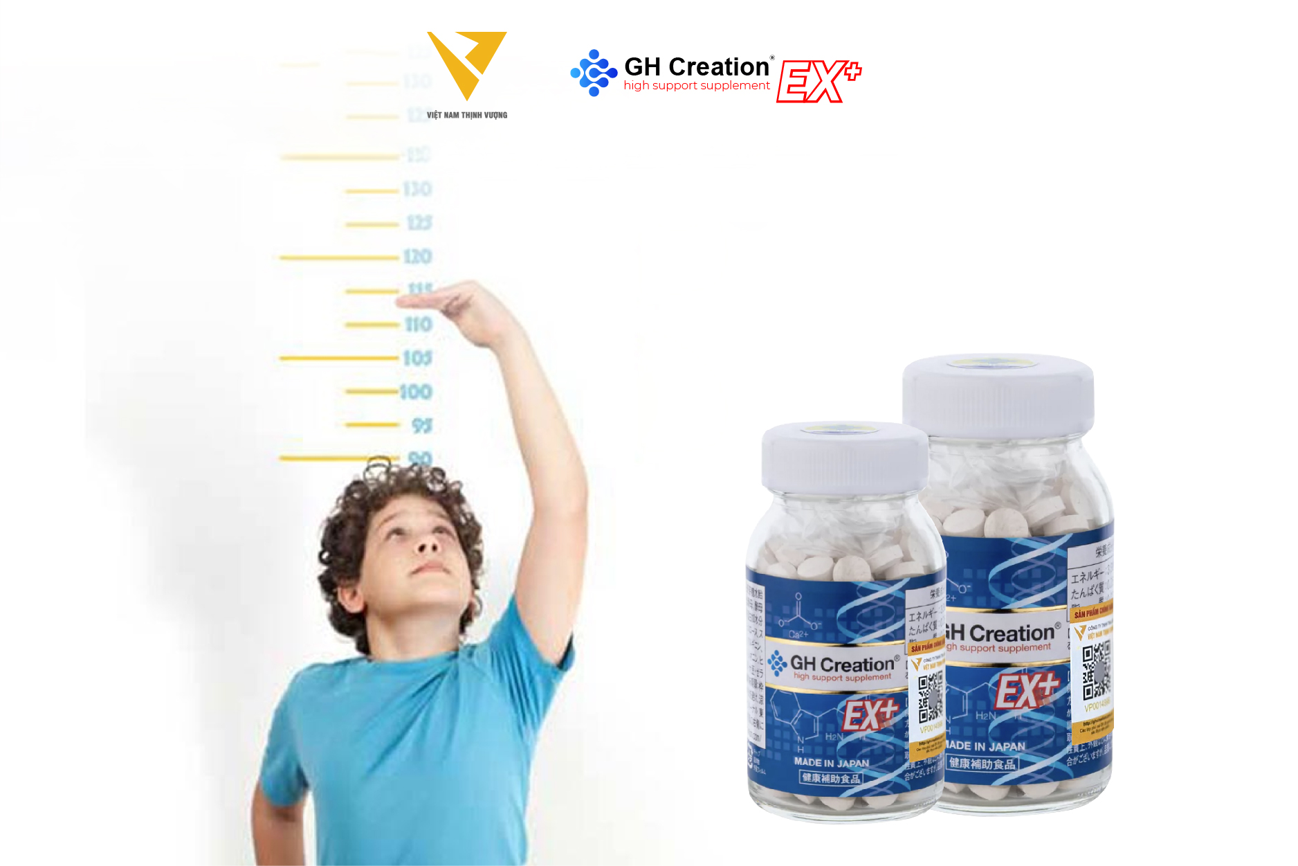 Bổ sung GH Creation EX+ chính hãng giúp trẻ tăng chiều cao hiệu quả Bổ sung GH Creation EX+ chính hãng giúp trẻ tăng chiều cao hiệu quả
