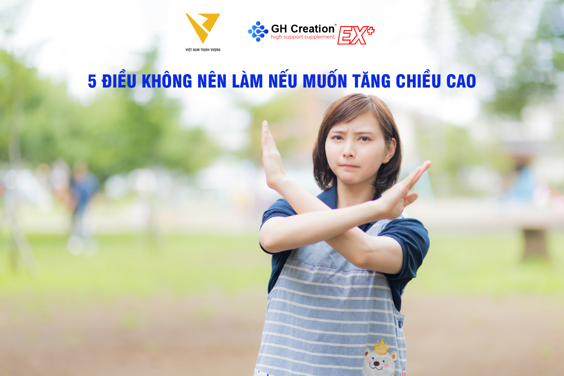 5 điều không nên làm nếu muốn tăng chiều cao