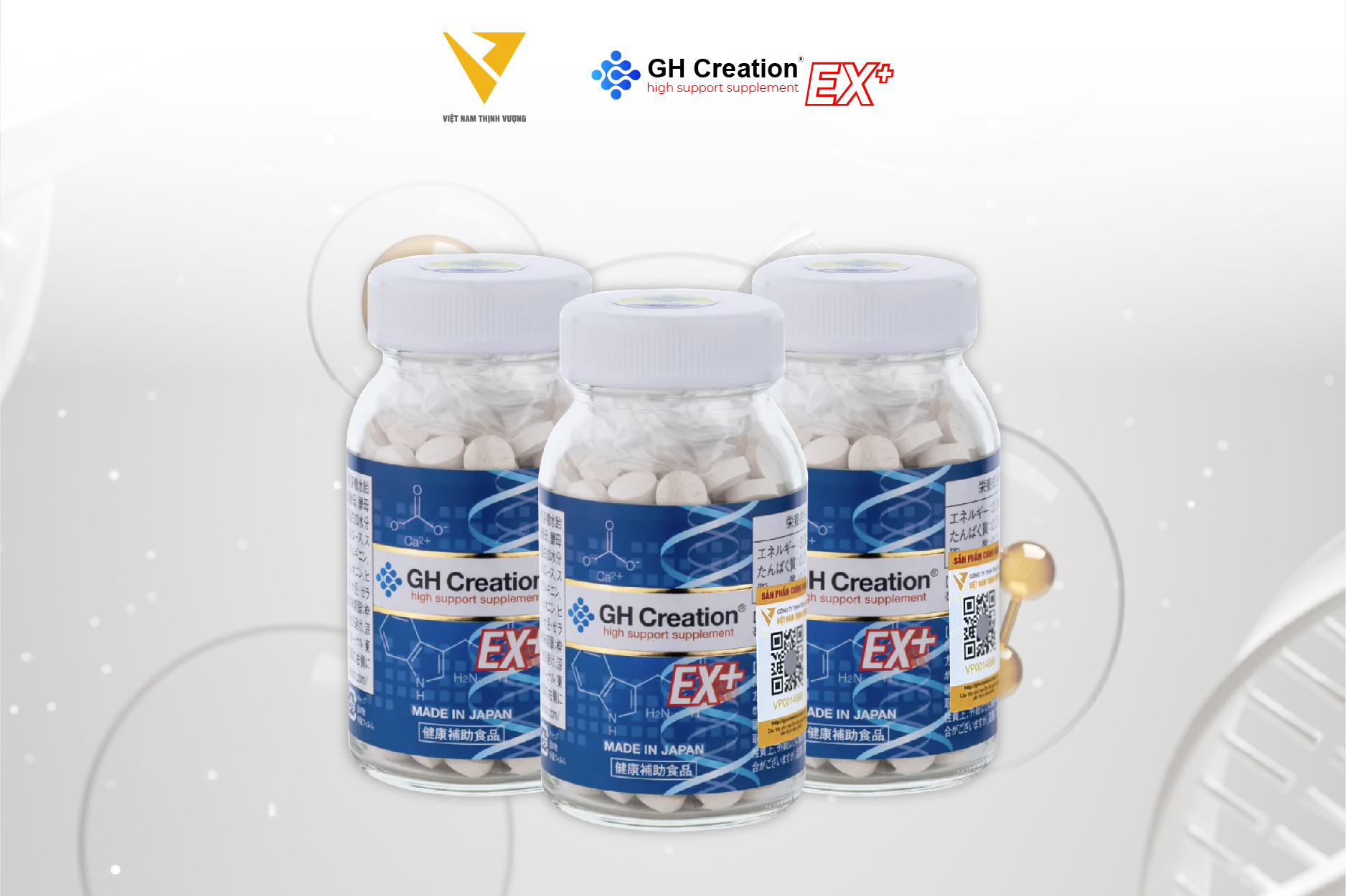 Tổng quát về viên uống GH Creation EX+ chính hãng của Nhật Tổng quát về viên uống GH Creation EX+ chính hãng của Nhật