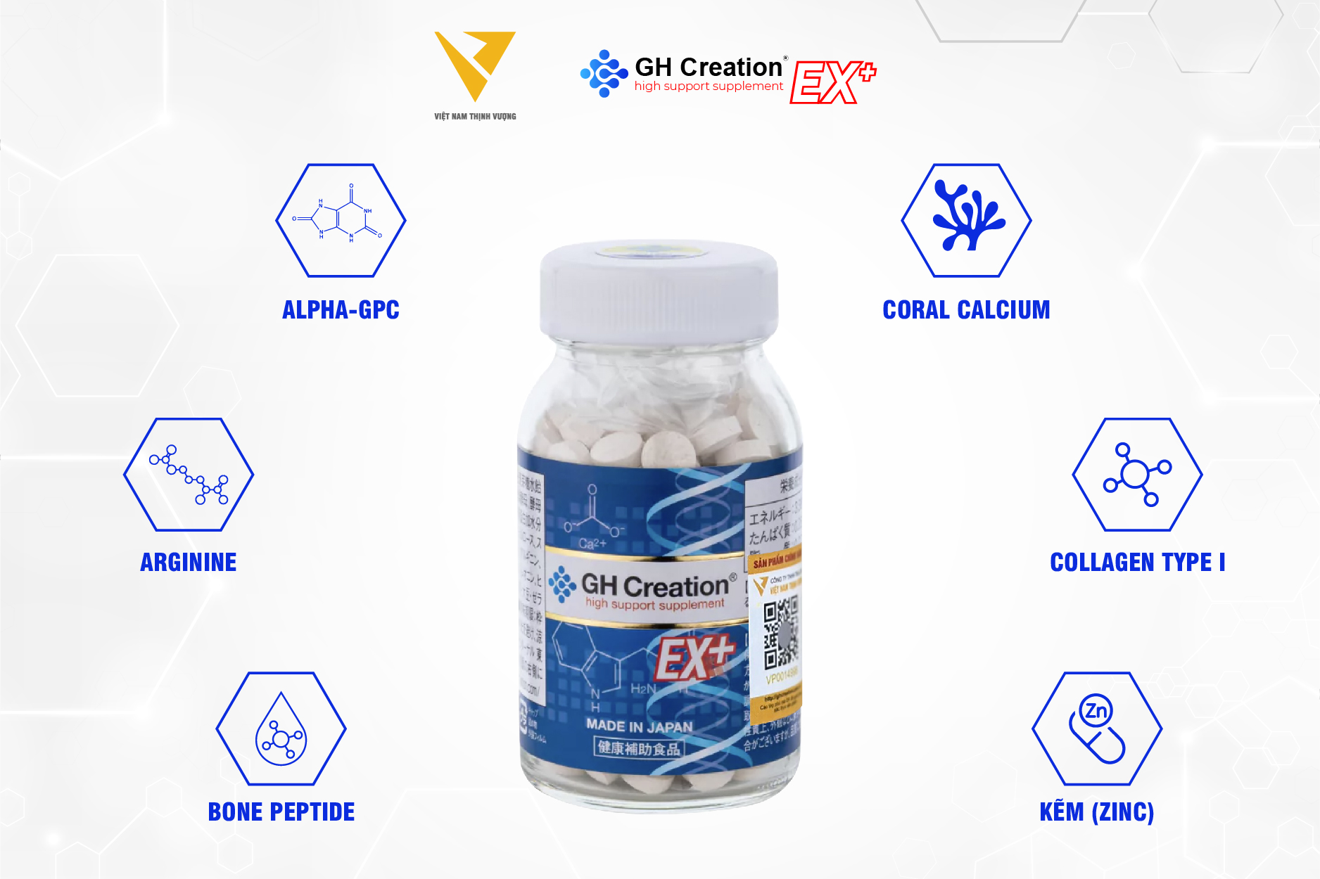 GH Creation EX+ chính hãng và vai trò của tuyến yên trong quá trình tăng chiều cao GH Creation EX+ chính hãng và vai trò của tuyến yên trong quá trình tăng chiều cao