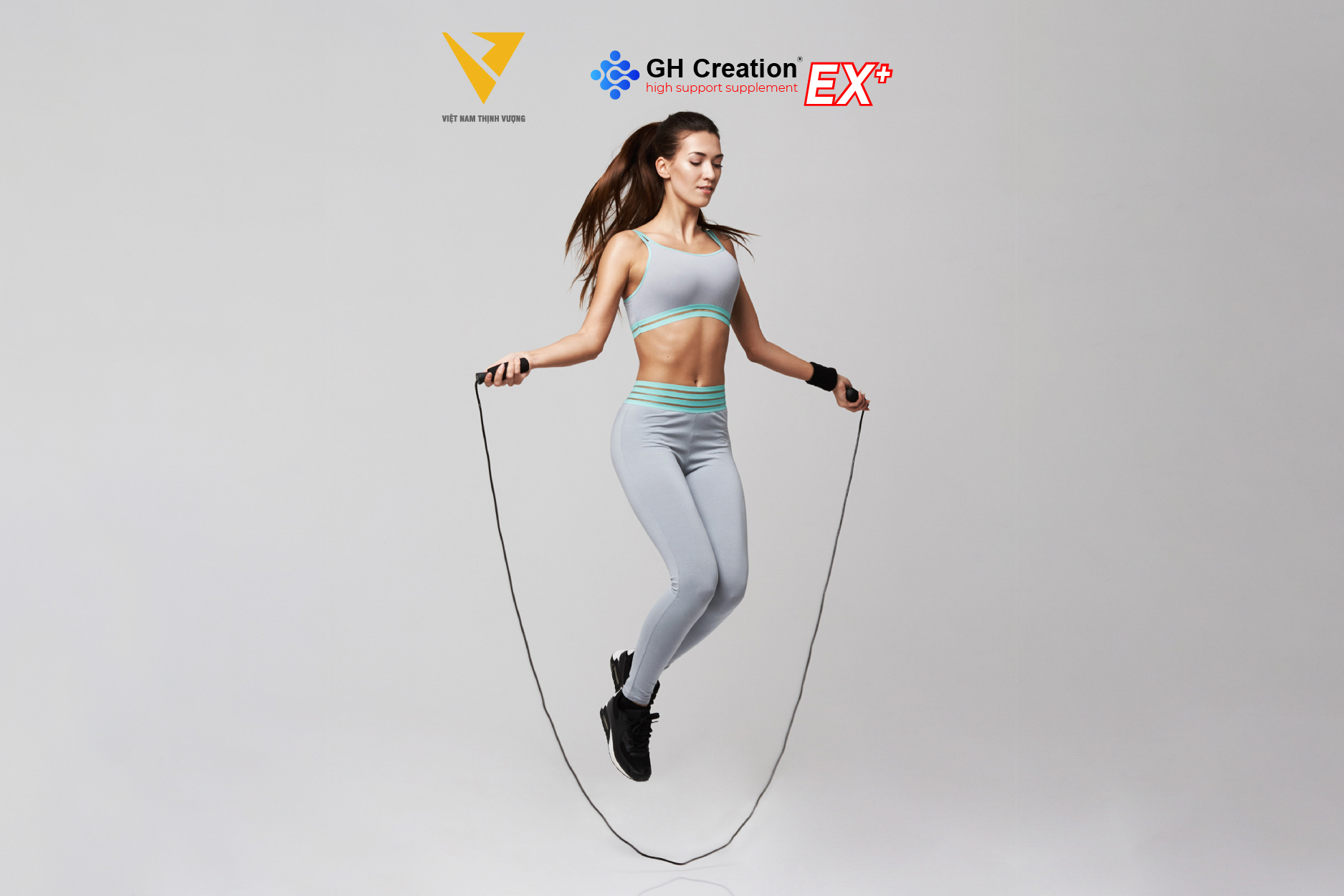 Nhảy dây bật cao chân Nhảy dây bật cao chân