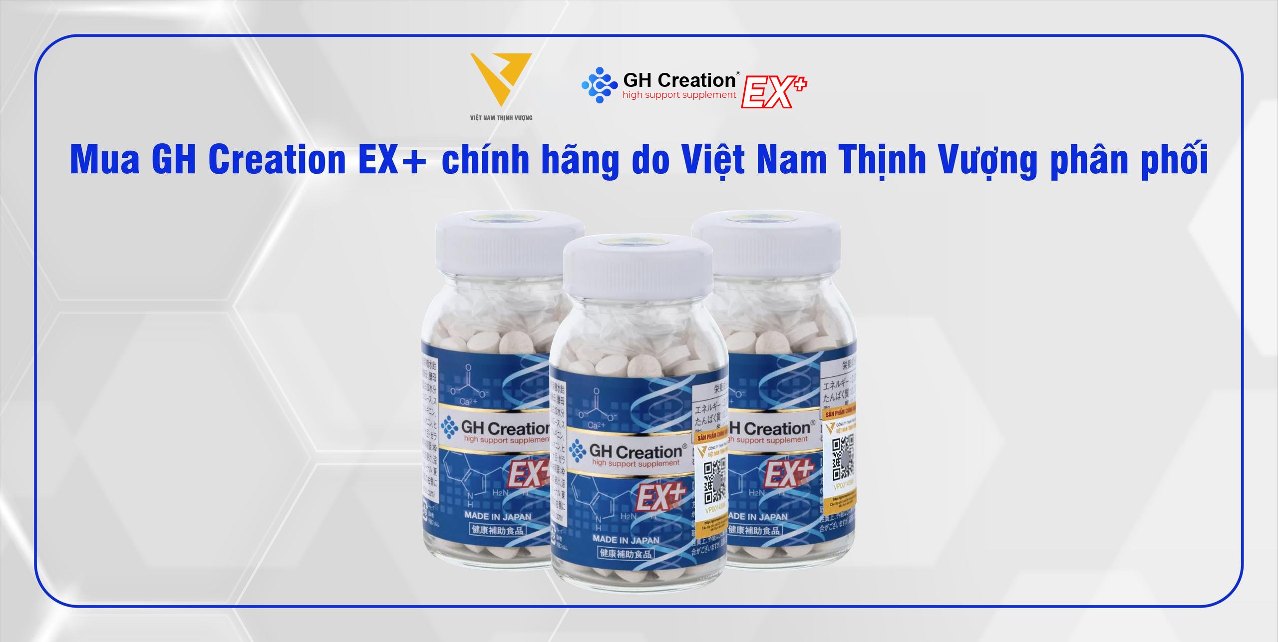 Mua GH Creation EX+ chính hãng do Việt Nam Thịnh Vượng phân phối Mua GH Creation EX+ chính hãng do Việt Nam Thịnh Vượng phân phối