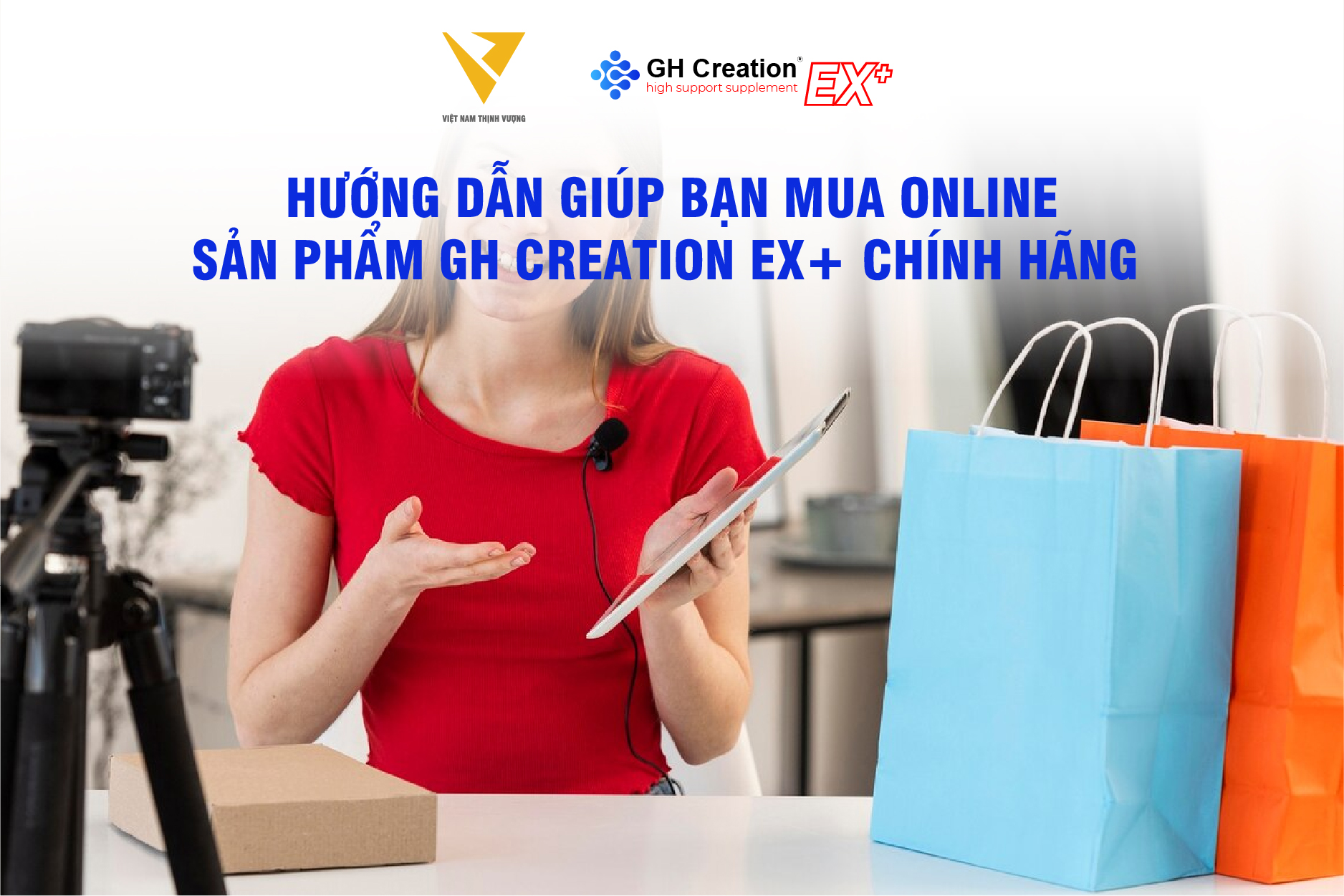 Hướng dẫn giúp bạn mua online sản phẩm GH Creation EX+ chính hãng Hướng dẫn giúp bạn mua online sản phẩm GH Creation EX+ chính hãng
