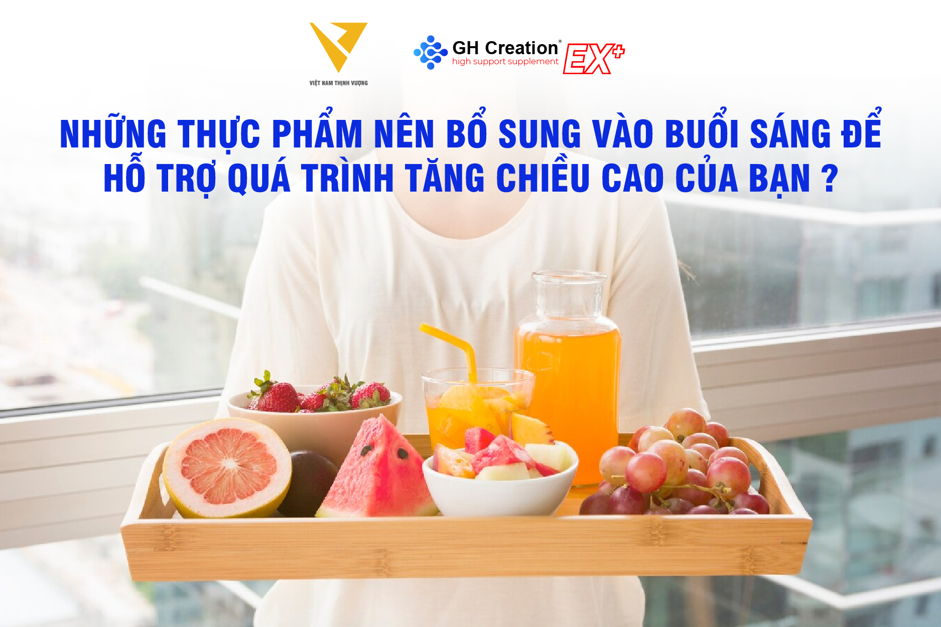 Bữa sáng nên ăn gì để tăng chiều cao