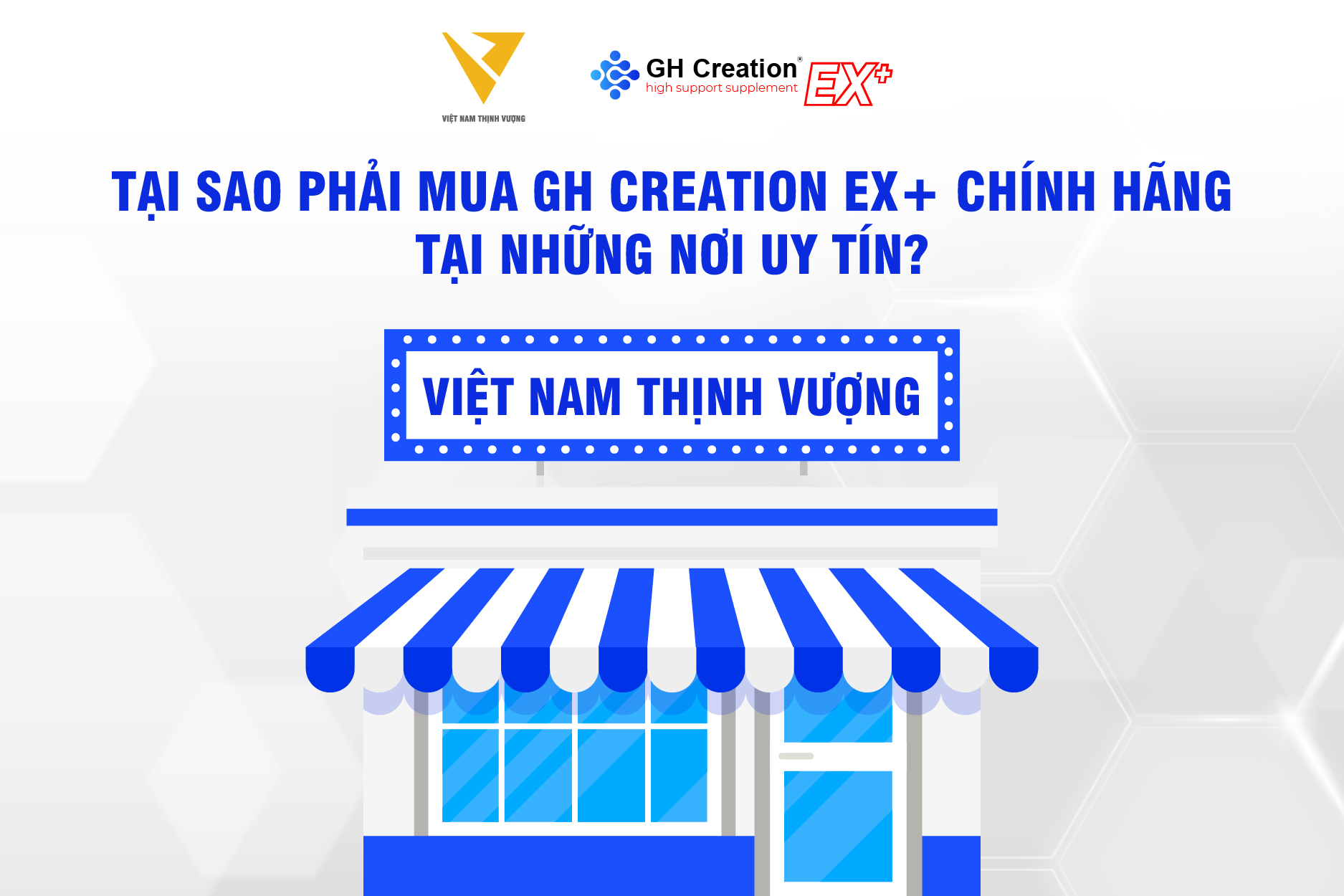 Tại sao phải mua GH Creation EX+ chính hãng tại những nơi uy tín?