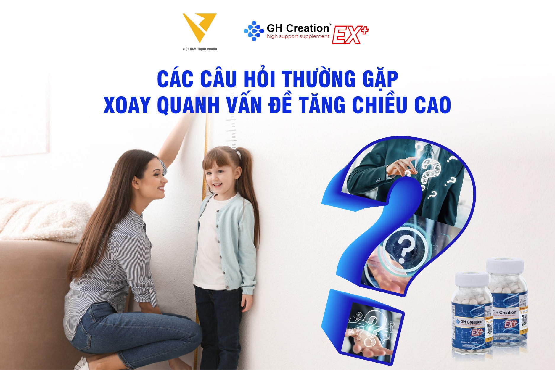 Các câu hỏi thường gặp xoay quanh vấn đề tăng chiều cao