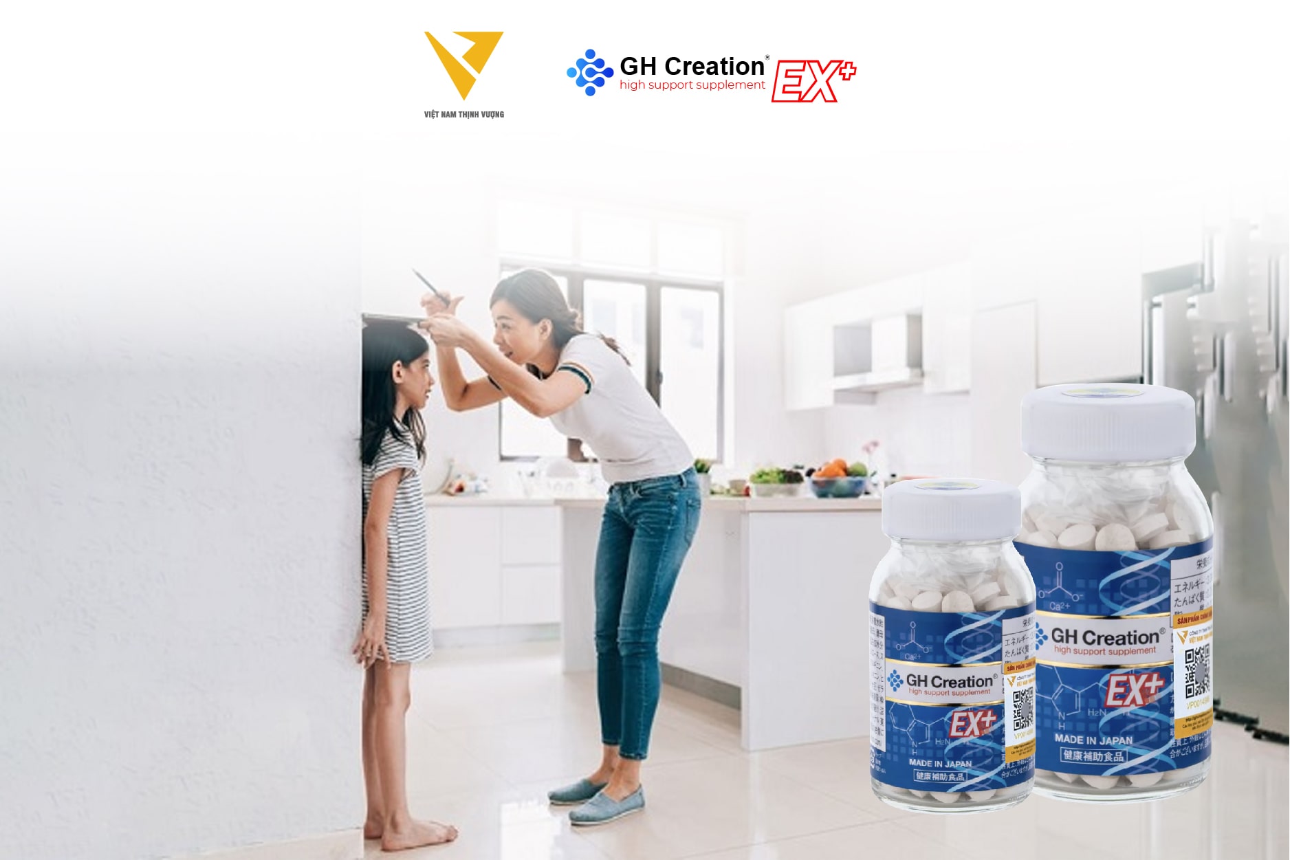 GH Creation EX+ viên uống hỗ trợ tăng chiều cao hàng đầu Nhật Bản GH Creation EX+ viên uống hỗ trợ tăng chiều cao hàng đầu Nhật Bản