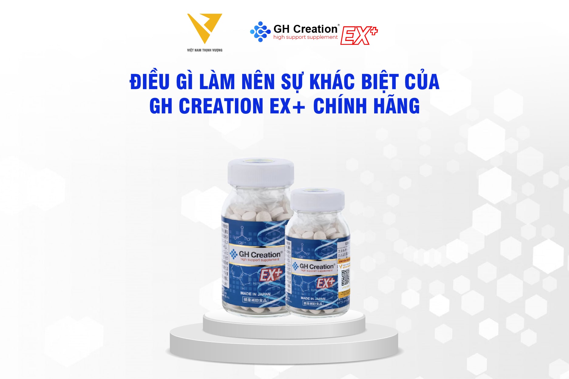 Điều gì làm nên sự khác biệt của GH Creation EX+ chính hãng