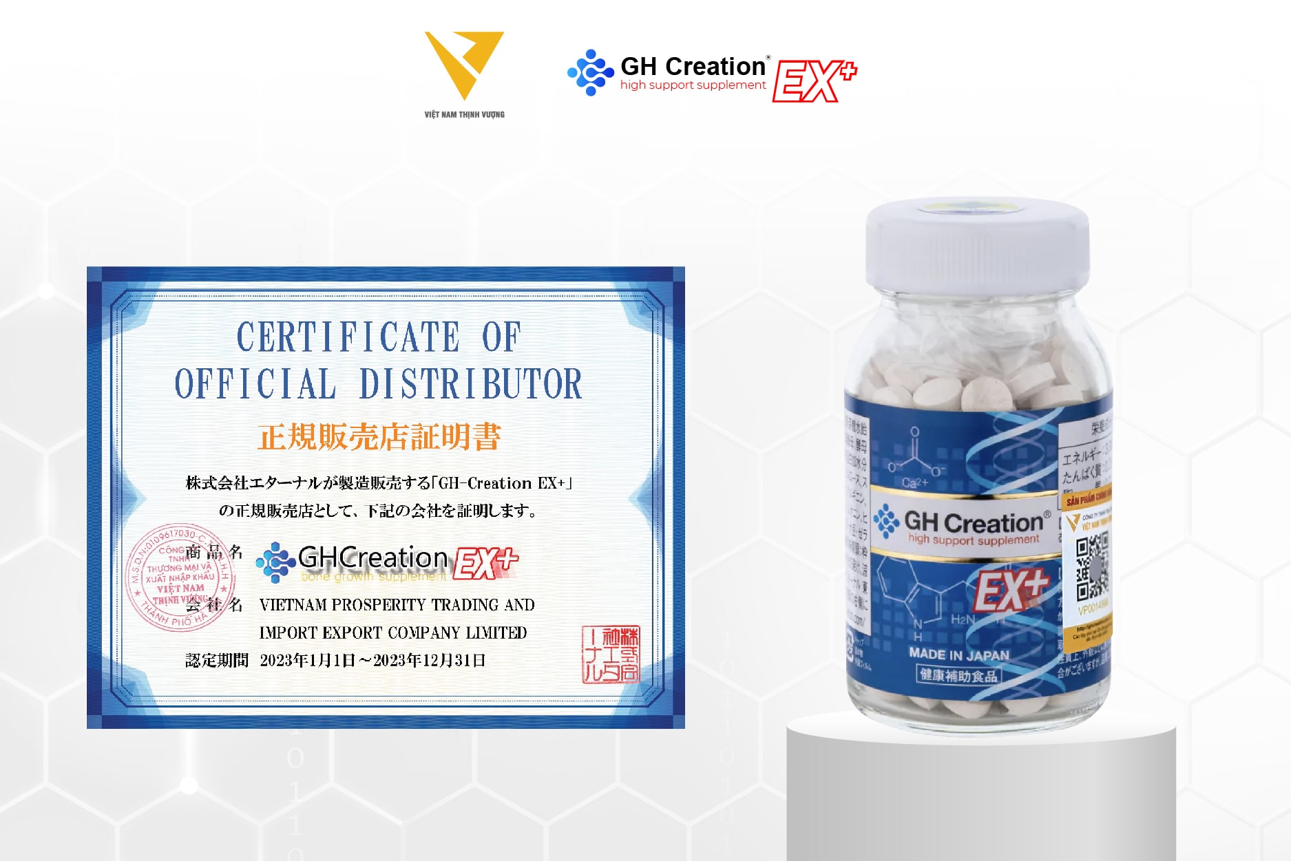 Những đặc quyền khi nhập sỉ sản phẩm GH Creation EX+ tại Việt Nam Thịnh Vượng Những đặc quyền khi nhập sỉ sản phẩm GH Creation EX+ tại Việt Nam Thịnh Vượng