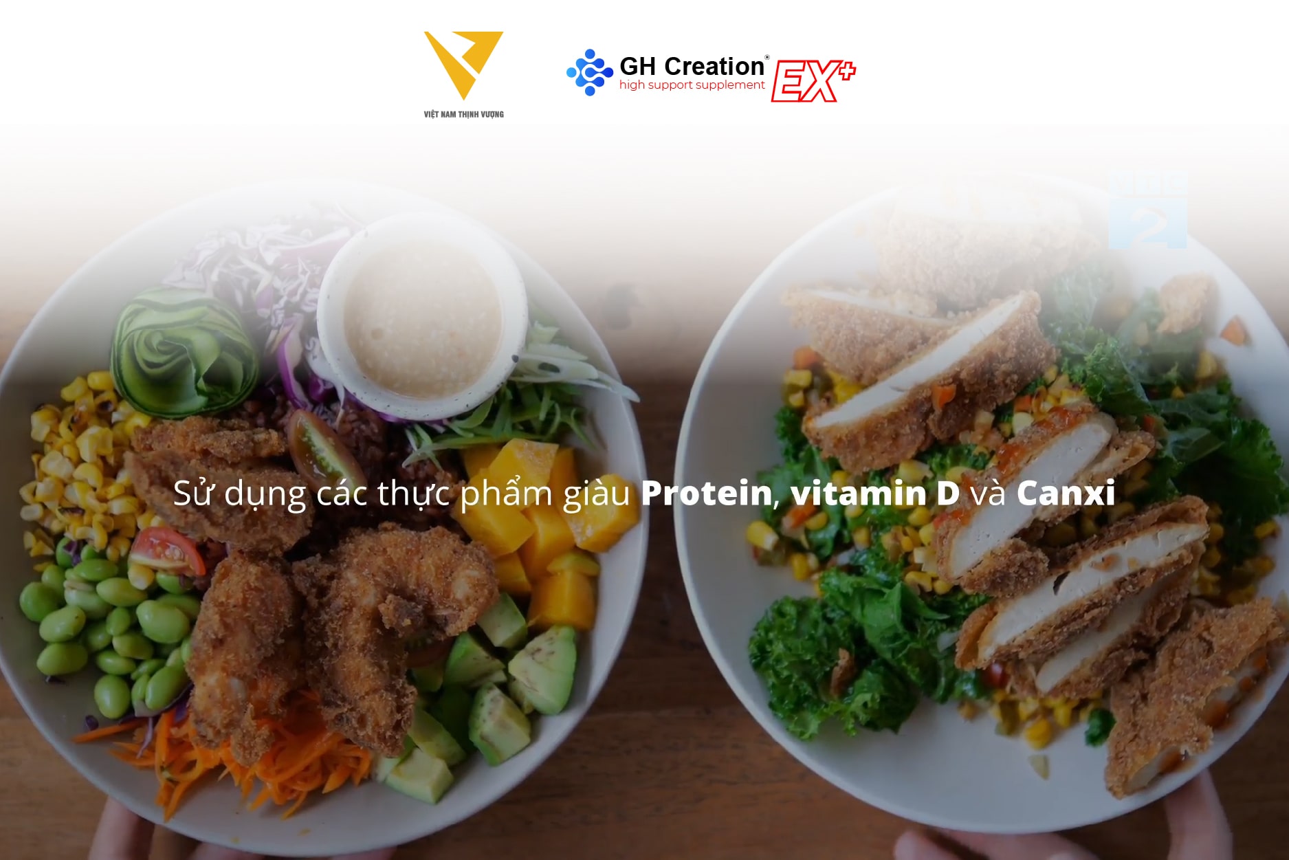 Kết hợp chế độ ăn giàu protein, vitamin D và canxi sẽ hỗ trợ phát triển xương và cột sống tốt nhất Kết hợp chế độ ăn giàu protein, vitamin D và canxi sẽ hỗ trợ phát triển xương và cột sống tốt nhất