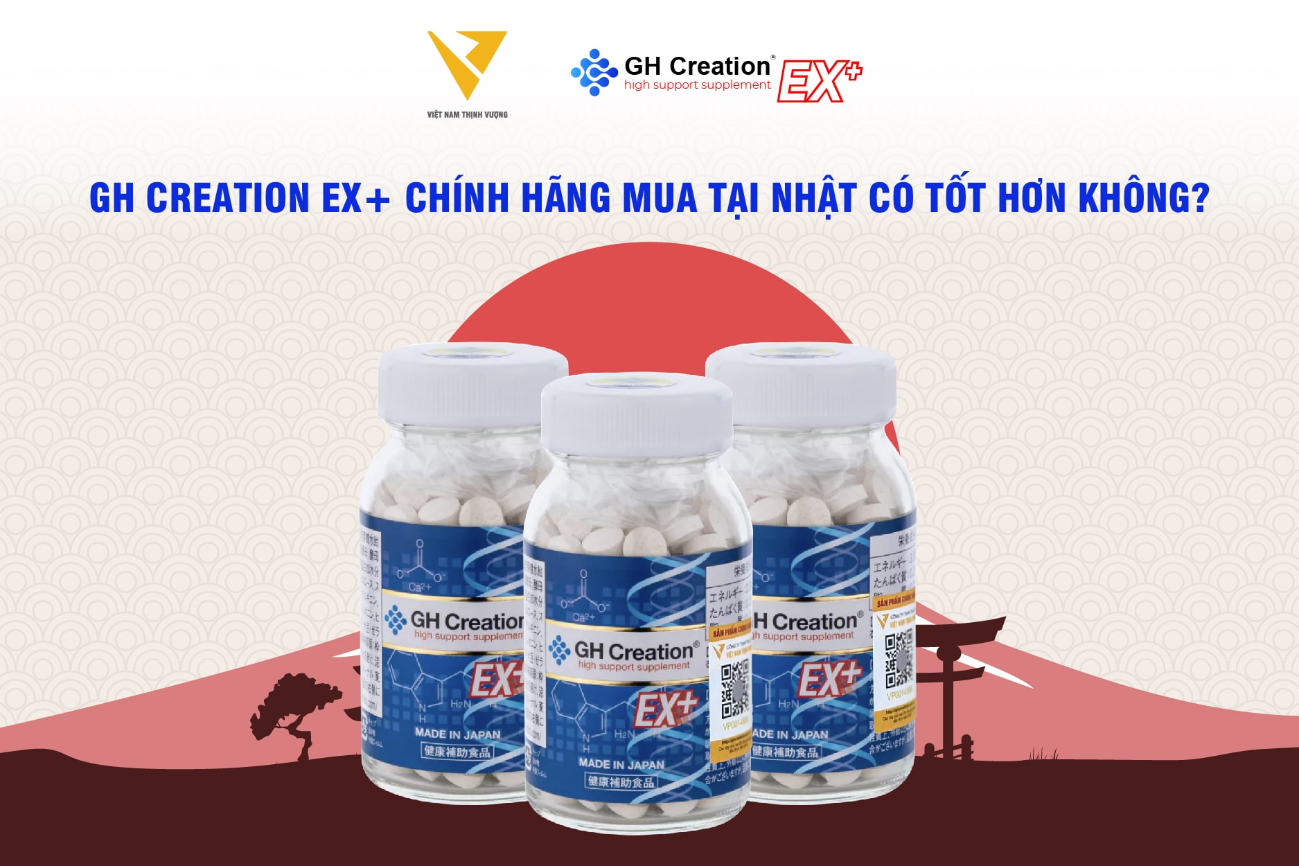 GH Creation EX+ chính hãng mua tại Nhật có tốt hơn không?