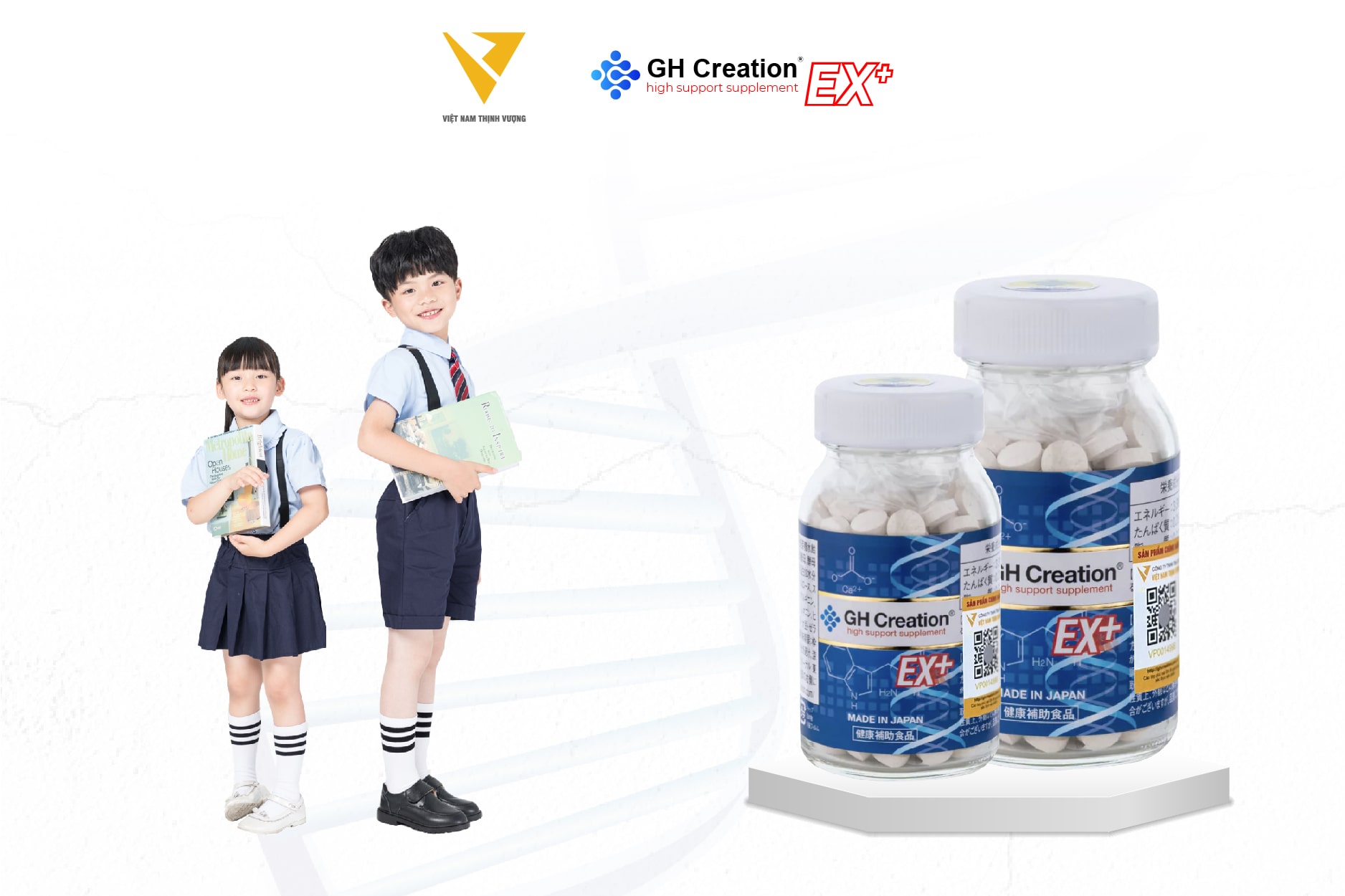GH Creation EX+ sản phẩm hỗ trợ tăng chiều cao số 1 tại Nhật Bản GH Creation EX+ sản phẩm hỗ trợ tăng chiều cao số 1 tại Nhật Bản