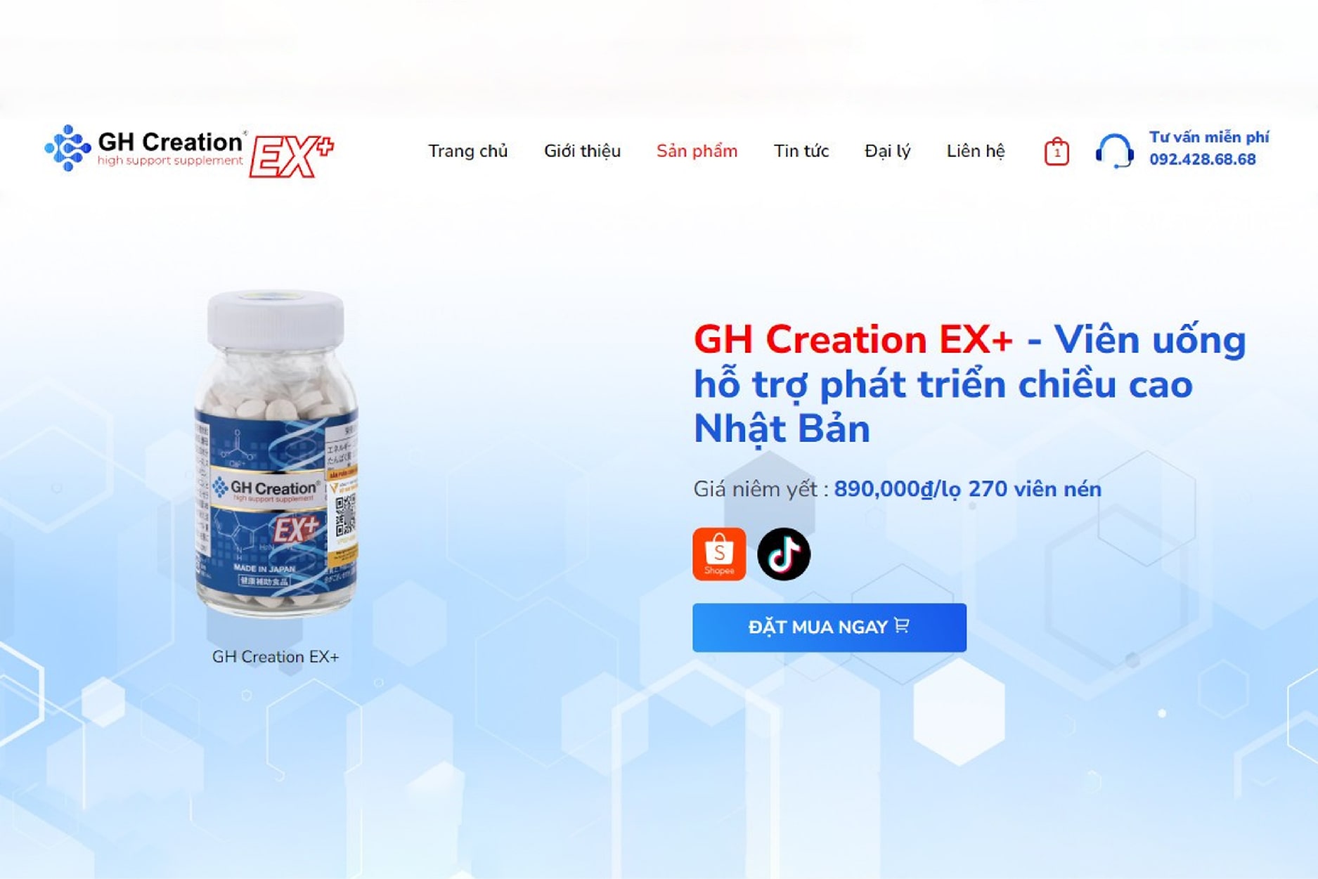 Website chính thức của GH Creation EX+ Việt Nam