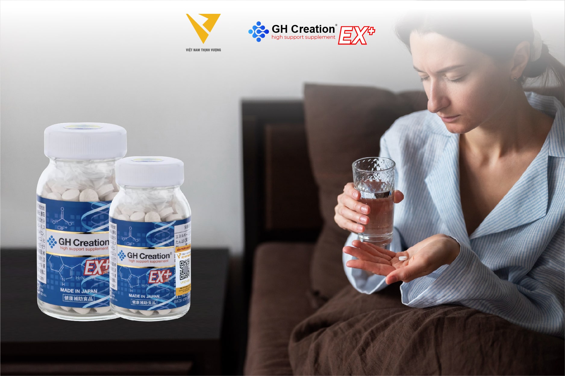 Sử dụng GH Creation EX+ vào buổi tối sẽ hỗ trợ cơ thể sản sinh hormone GH nhanh hơn và giúp tối đa hóa quá trình phục hồi, cải thiện giấc ngủ Sử dụng GH Creation EX+ vào buổi tối sẽ hỗ trợ cơ thể sản sinh hormone GH nhanh hơn và giúp tối đa hóa quá trình phục hồi, cải thiện giấc ngủ